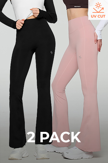 [고윤정 착장][2PACK] V업 3D 플러스 부츠컷 레깅스