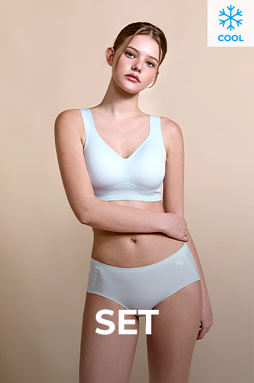 [SET] 멜로우데이 쿨라이트 브라&쇼츠 세트