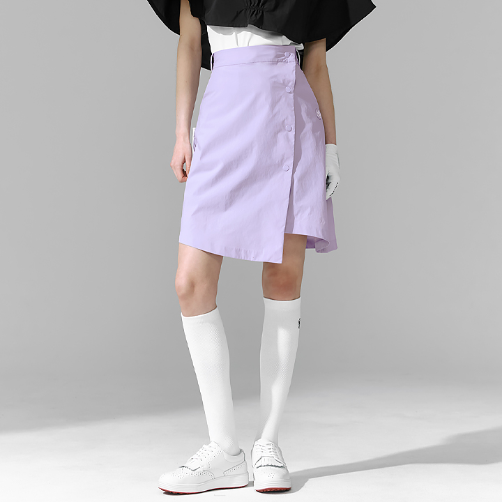 젝시믹스 웨더프루프 언밸런스 랩 스커트